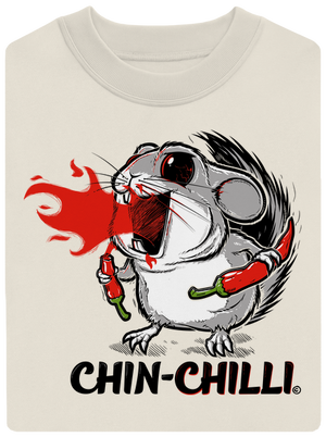 Chinchilli unisex mikina bez kapuce Off White