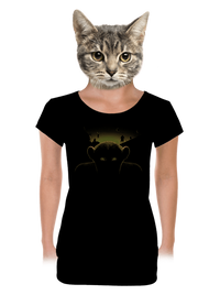 dámské tričko s lemem