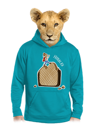 dětská mikina klokanka