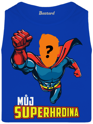 Můj superhrdina pánské tílko Royal Blue