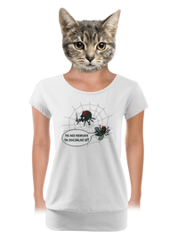 dámské tričko s lemem