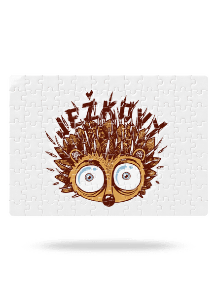 Ježkovy voči puzzle White