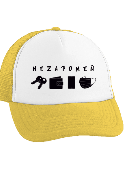 Nezapomeň kšiltovka truckerka Sunflower cap