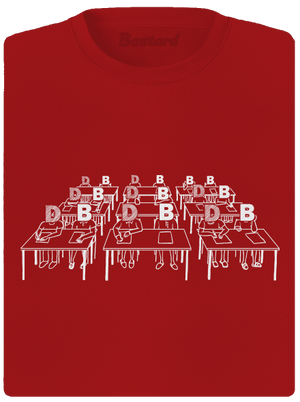 Cimrman: Debil, blbeček dámské sportovní tričko Red Mal