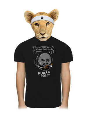 Pukáč tour dětské sportovní tričko Black