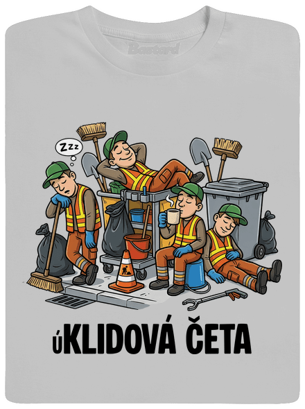 Úklidová četa pánské tričko Pacific Grey