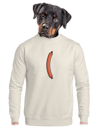 unisex mikina bez kapuce