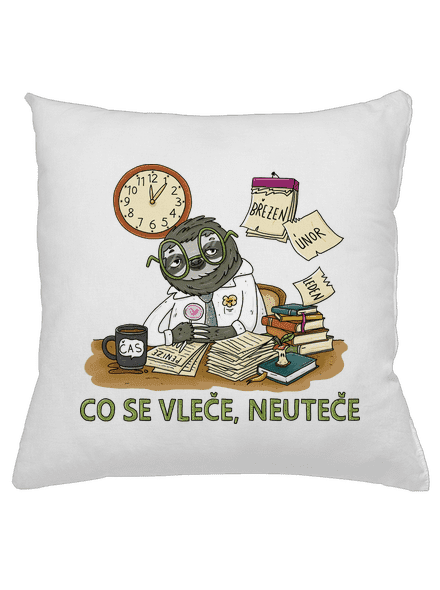 Co se vleče, neuteče polštář White