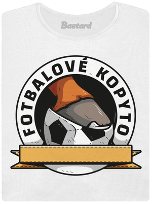 Fotbalové kopyto dámské tričko s lemem White