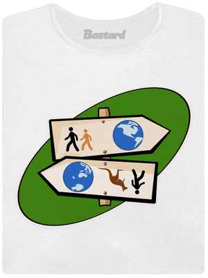 Dálkový pochod dámské tričko premium White