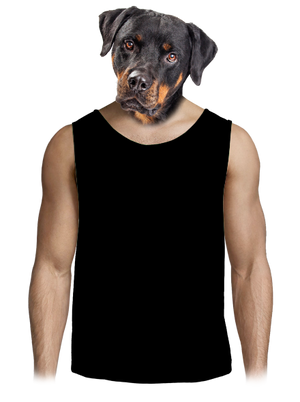 Tvoje hlava pánské tílko Black
