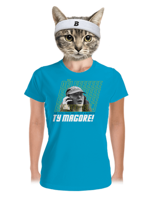 B18: Jiří Kára dámské sportovní tričko Blue Atol