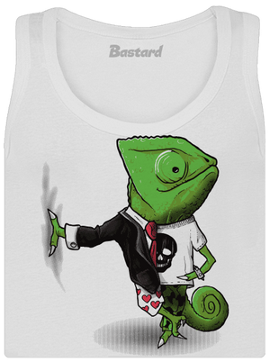 Mistr převleků dámské tílko klasické White