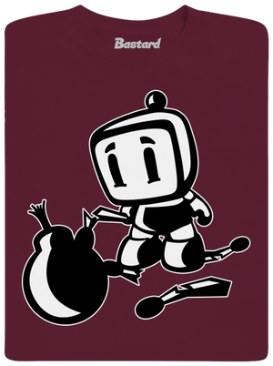 Bomberman dětské tričko Burgundy