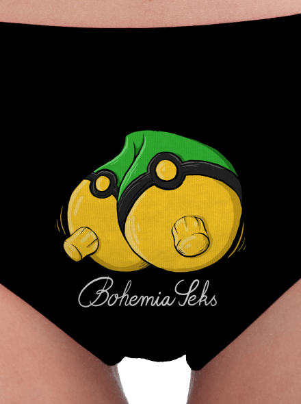 Bohemia Seks dámské kalhotky Black
