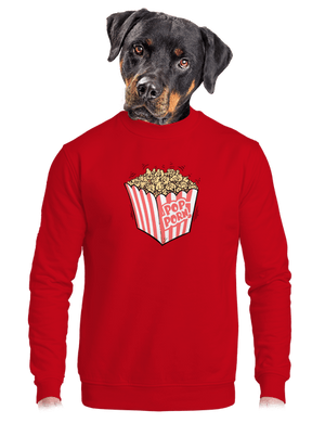 unisex mikina bez kapuce