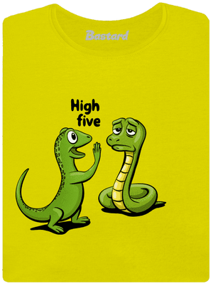 High Five dámské tričko premium Lemon