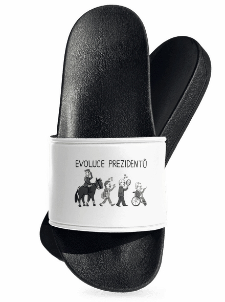 Evoluce prezidentů pantofle White