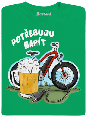 Potřebuju napít pánské tričko Kelly Green