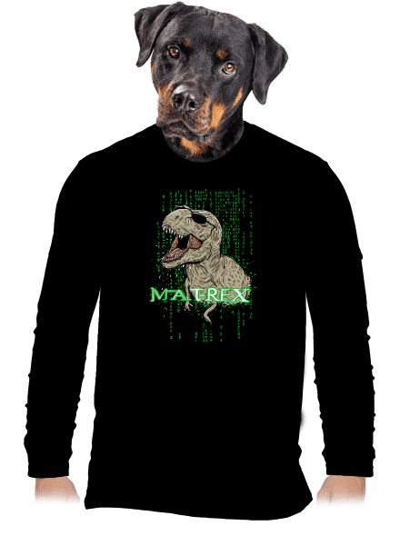MAT-REX pánské dlouhý rukáv Black