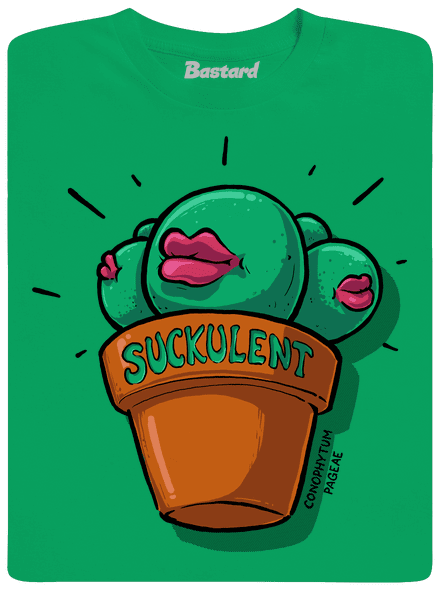 Suckulent pánské tričko Kelly Green