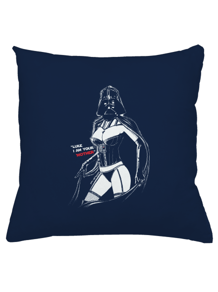 Mrs. Vader polštář Dark Navy
