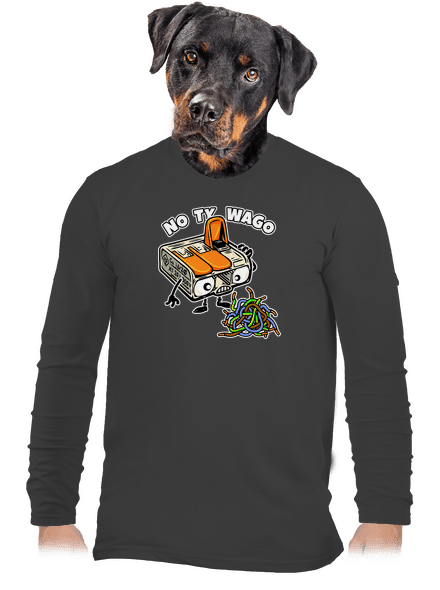 Wago svorka pánské dlouhý rukáv Dark Grey