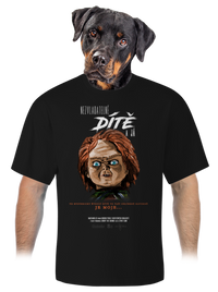 unisex tričko oversized