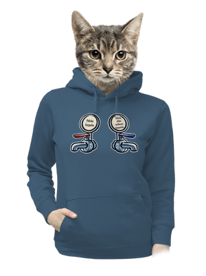 Polévka Gazpacho dámská mikina klokanka Denim