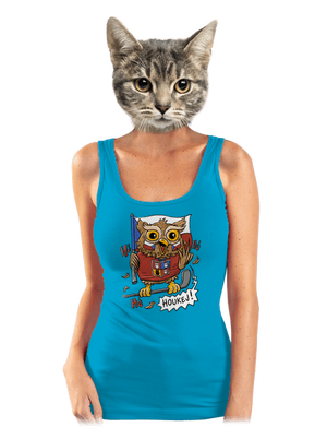 Houkej dámské tílko klasické Blue Atol