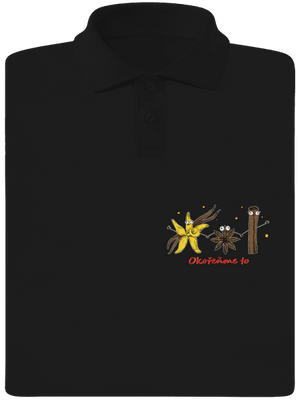 Okořeňme to pánská polokošile Black