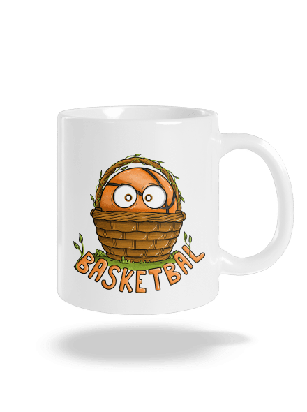 Basketbal klasický hrnek White