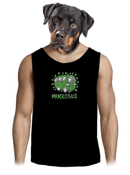 Mikrobus pánské tílko Black