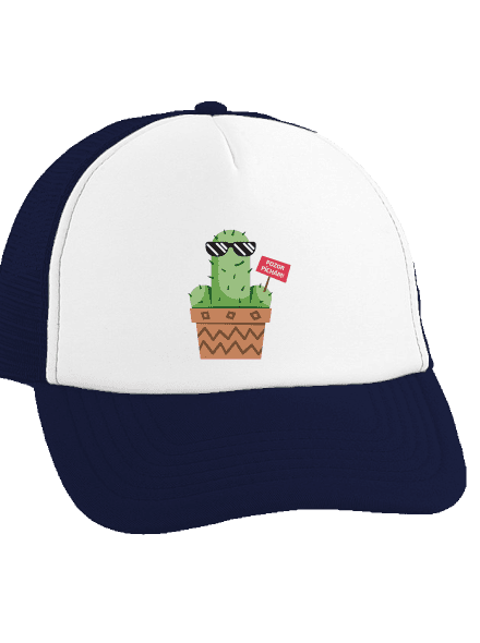 Pozor píchám kšiltovka truckerka French Navy cap