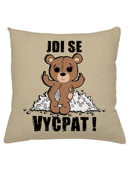 Jdi se vycpat polštář Beige