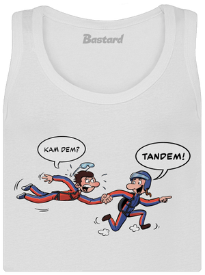 Tandem dámské tílko klasické White