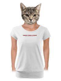 dámské tričko s lemem