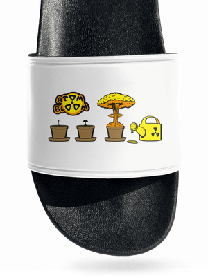 Atomový květ pantofle White