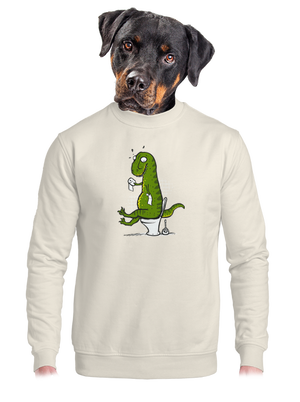 unisex mikina bez kapuce