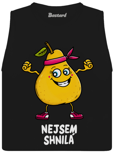 Nejsme shnilí dámské tílko volné Black
