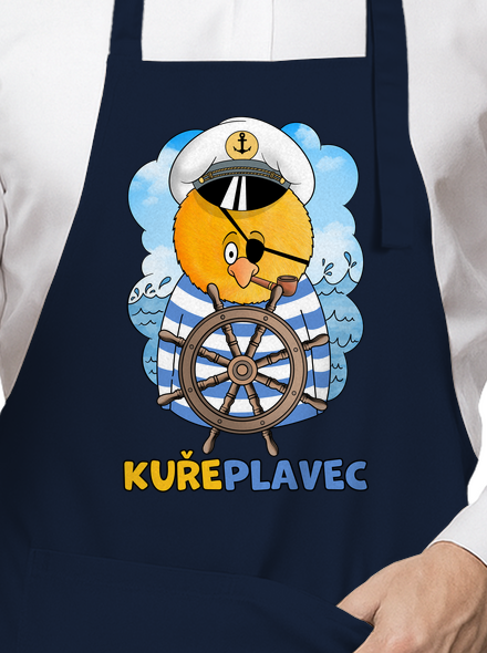 Kuřeplavec zástěra Navy