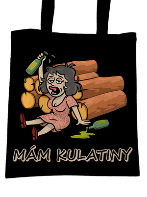 Mám kulatiny taška Black