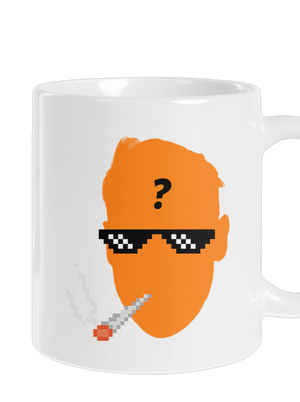 Thug life klasický hrnek White