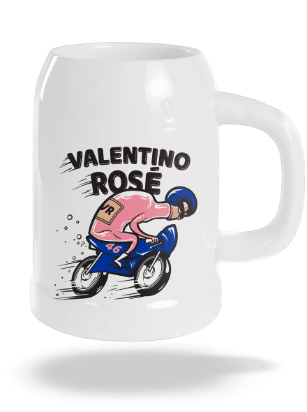 Valentino Rose půllitr White