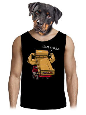 Korba pánské tílko Black