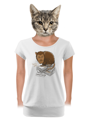 dámské tričko s lemem