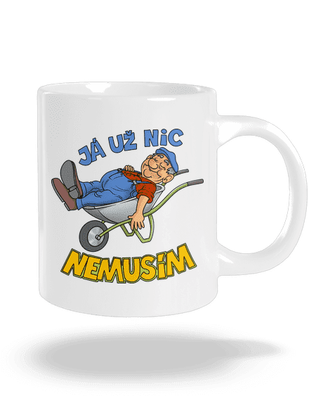 Nemusím velký hrnek White