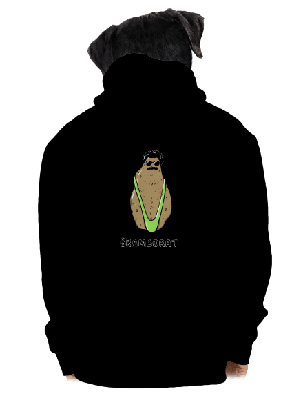 Bramborat pánská mikina na zip Black