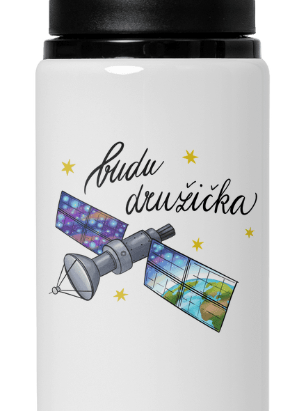 Budu družička lahev na vodu White