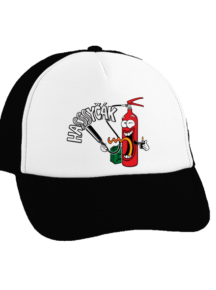 Hasyčák kšiltovka truckerka Black cap